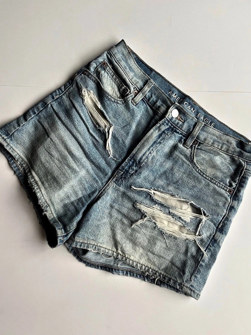 American Eagle Highest Rise '90s Boyfriend Short Denim Shorts Size 4